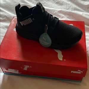 Puma black puma silver sneakers